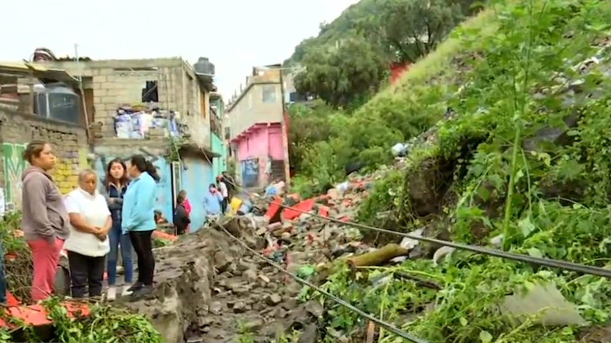 Activan plan de emergencia tras lluvias en ecatepec