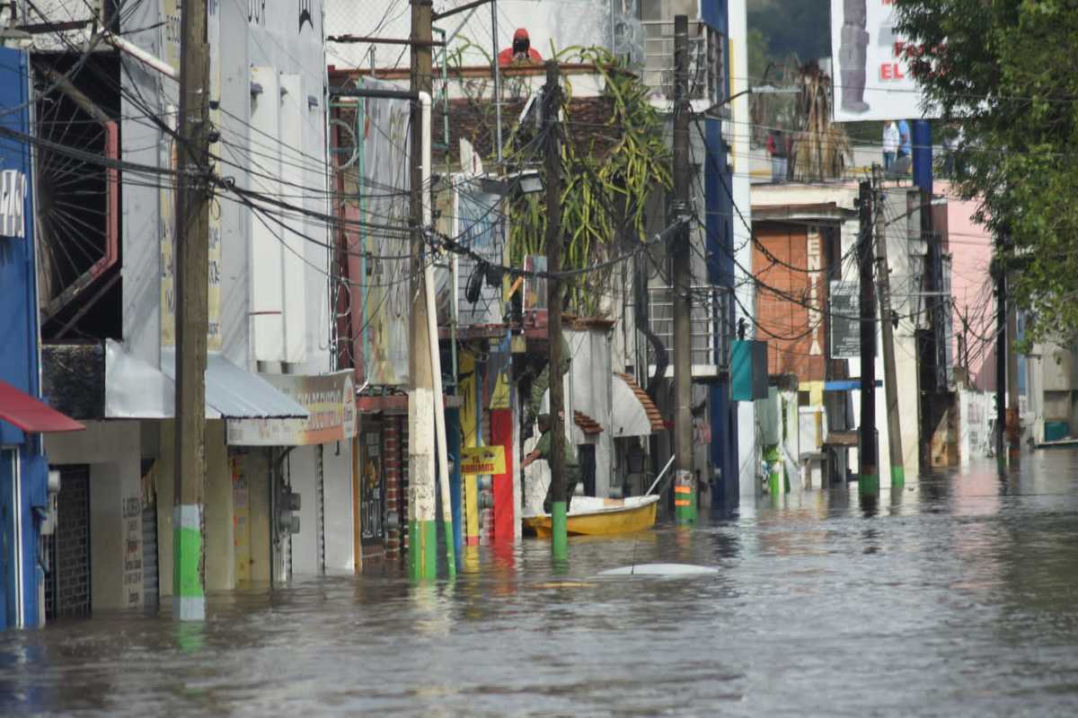Afectaciones en Tula por inundaciones. (Francisco Villeda)