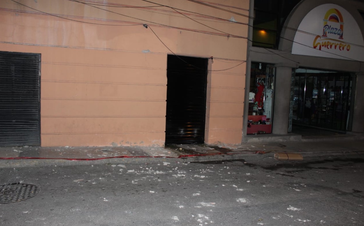 Daños que provocó el sismo en Guerrero. Foto: Rogelio Agustín