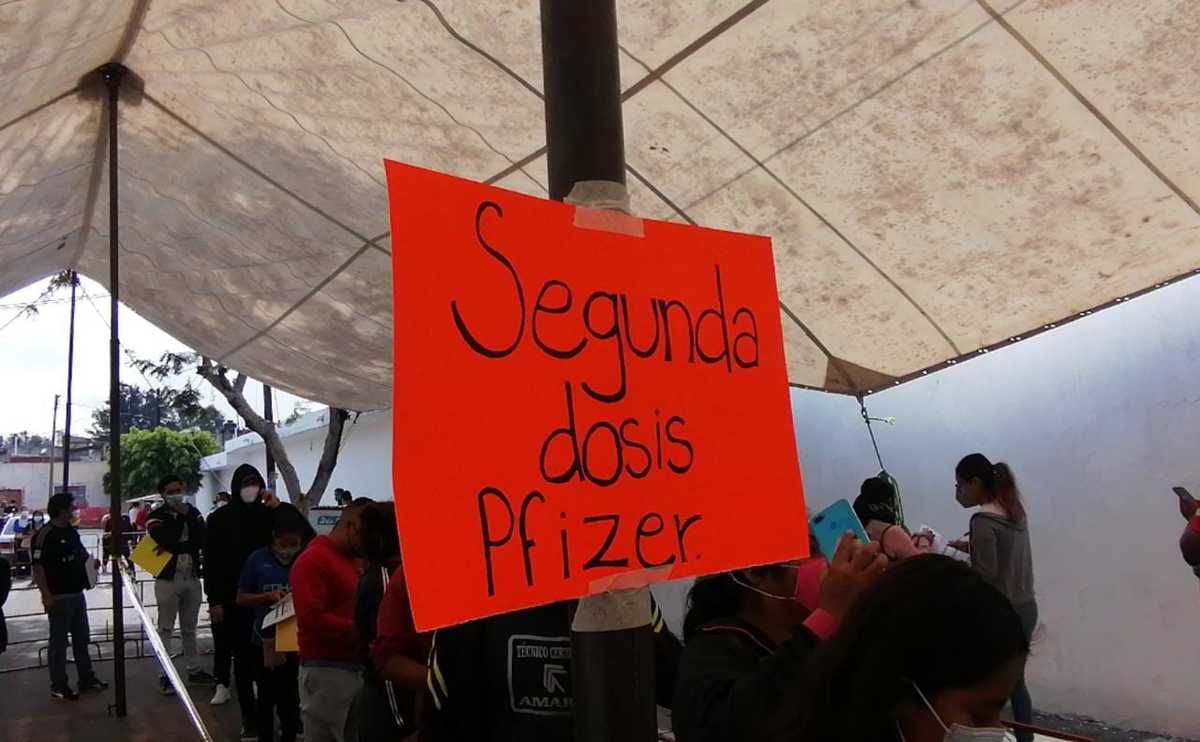 Inicia jornada de vacunación anticovid en Tehuacán. (Apolonia Amayo)