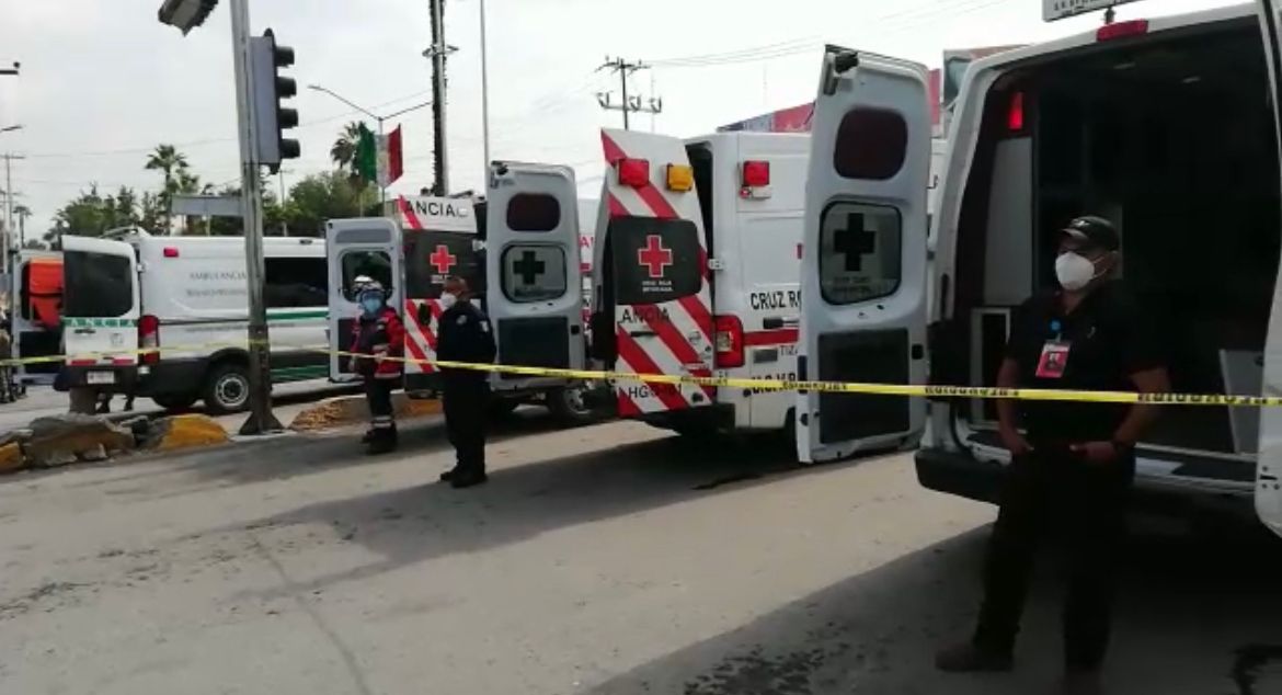 Inundación en Hospital del IMSS de Tula. (Especial)
