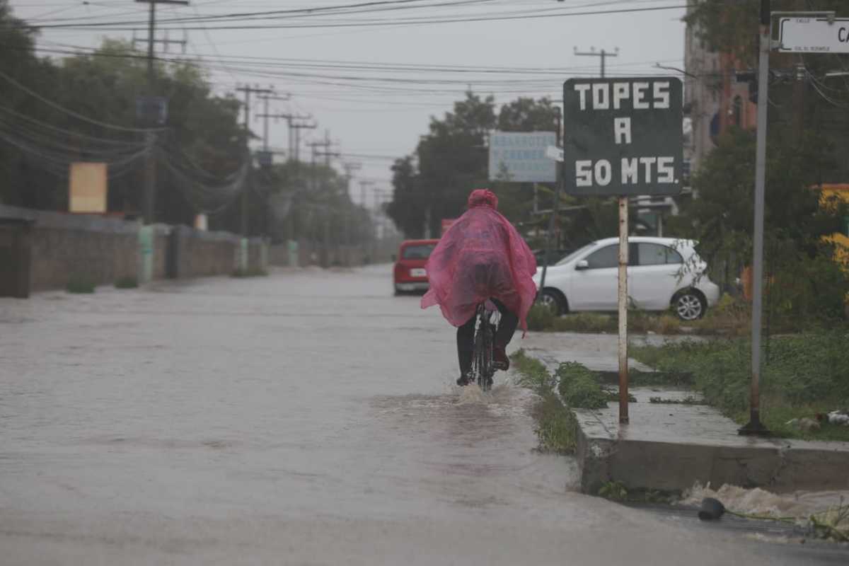 Inundaciones por lluvias en Hidalgo. (Jorge Sánchez)