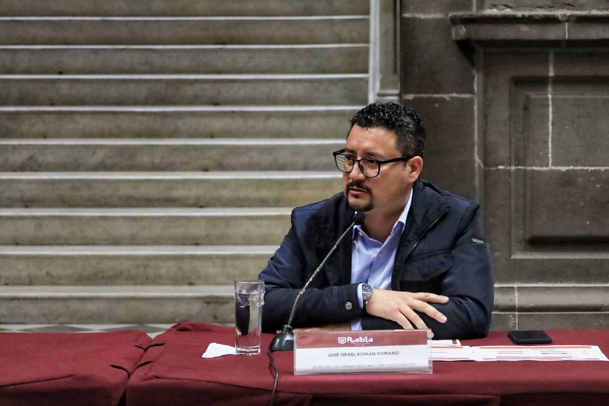 Israel Román Romano,  secretario de Infraestructura y Servicios Públicos. (Andrés Lobato)