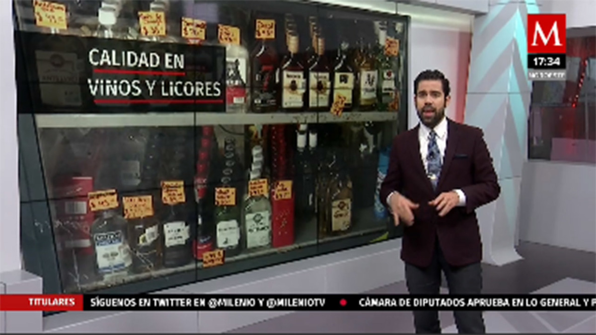 Las bebidas destiladas y licores más baratos, según Profeco