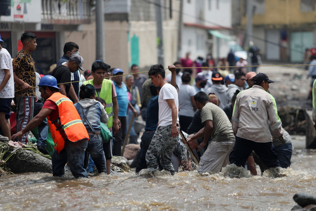 Las comunidades muestran grandes daños y afectaciones. (Reuters)