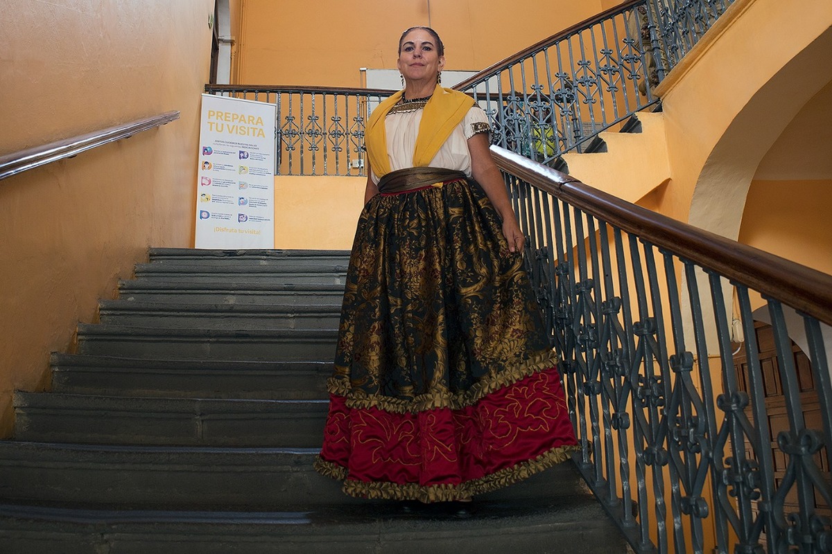 Minerva Schiavon Núñez integrante de la Asociación Nacional de Balnearios en Puebla. (Andrés Lobato)