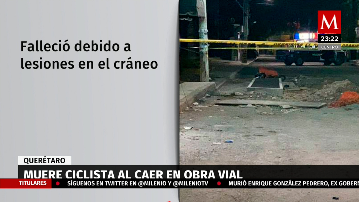 Querétaro; accidente de ciclista en avenida Revolución