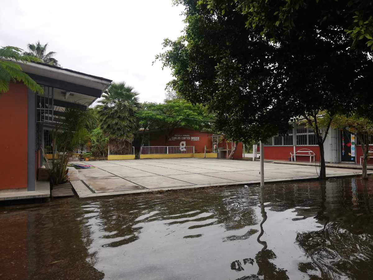 Además de escuelas algunos hogares también fueron afectados (Dany Béjar)