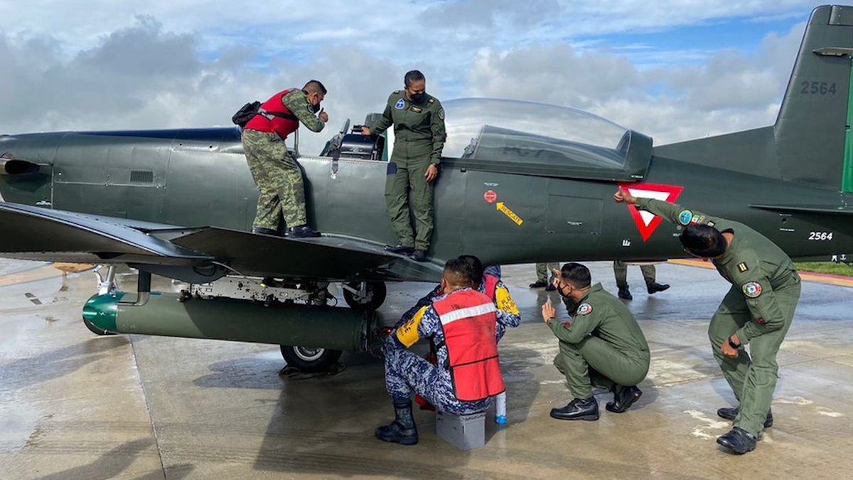Agrupamiento Aéreo Independencia, listo para pintar el cielo el próximo 16 de septiembre