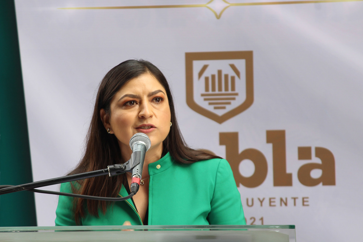 Claudia Rivera Vivanco, presidenta municipal de Puebla. (Agencia Enfoque)