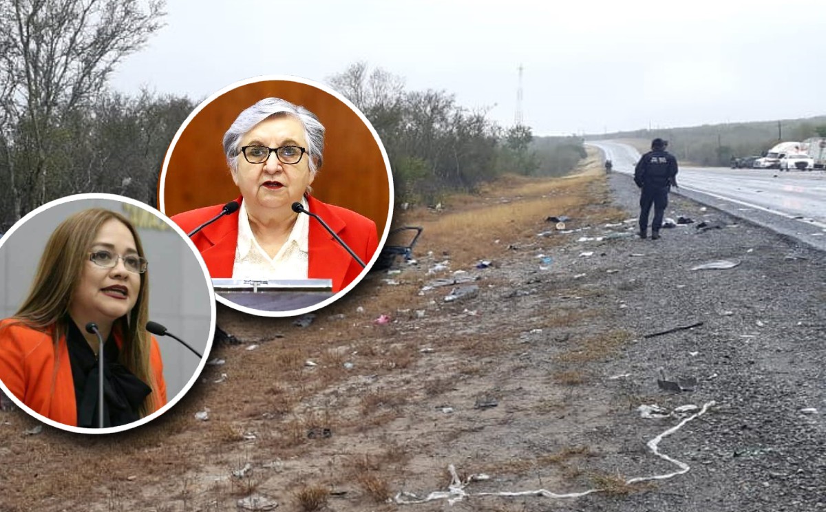 Diputadas del PRI sufren accidente en carretera Victoria-Matamoros