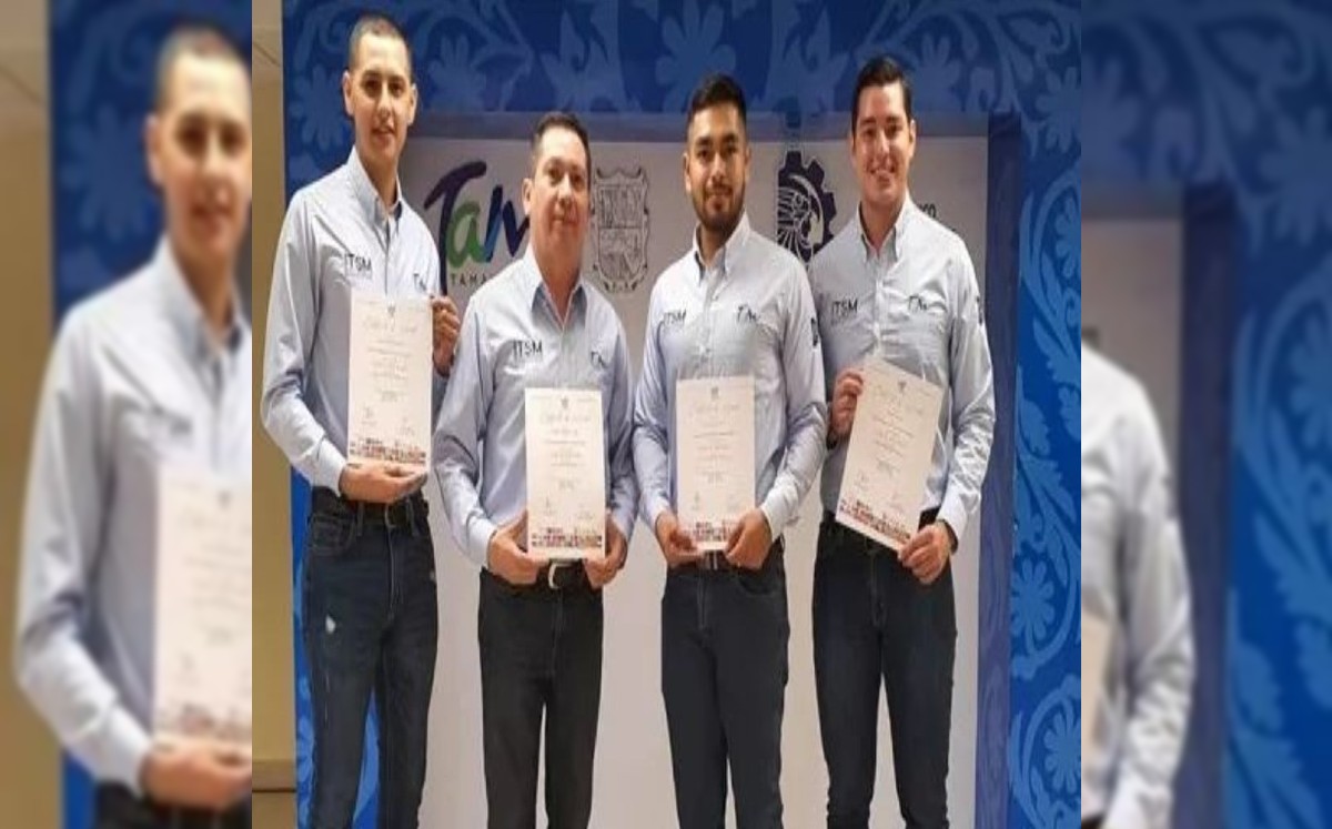 Estudiantes de Tamaulipas ganan medalla de oro en concurso en Turquía. (Secretaría de Educación)