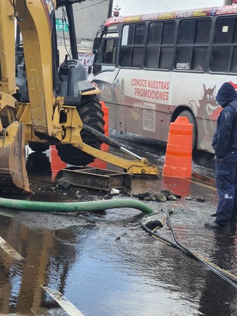 Se inició con una fuga en un acueducto de 48 pulgadas de diámetro en el ramal Tláhuac (Especial)