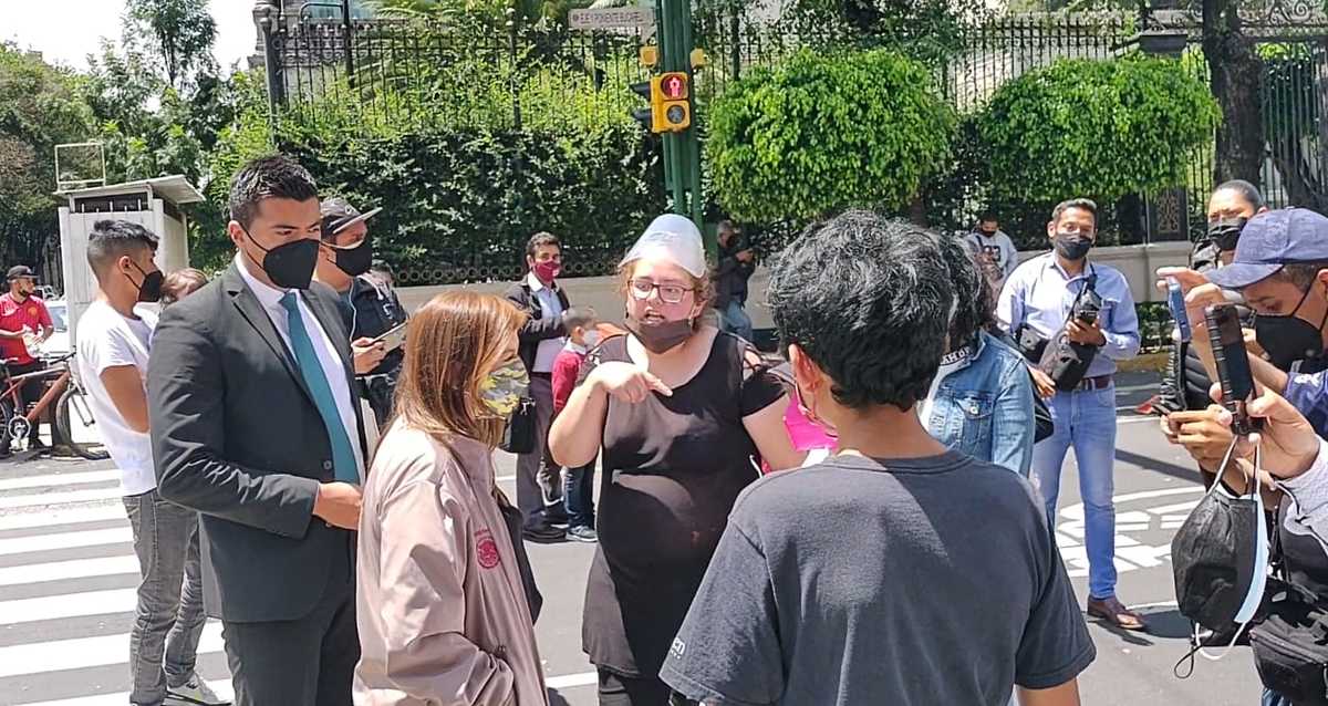 Los manifestantes mantuvieron su protesta durante dos horas. (César Velásquez)