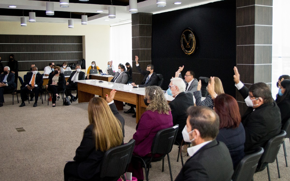 Asamblea Universitaria de la Universidad Autónoma de Tamaulipas (UAT). (Cortesía)