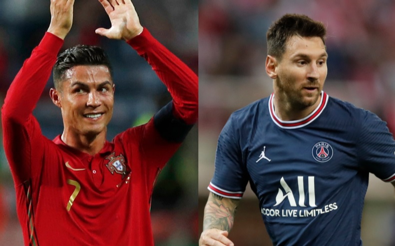 Cristiano Ronaldo y Lionel Messi (Reuters)