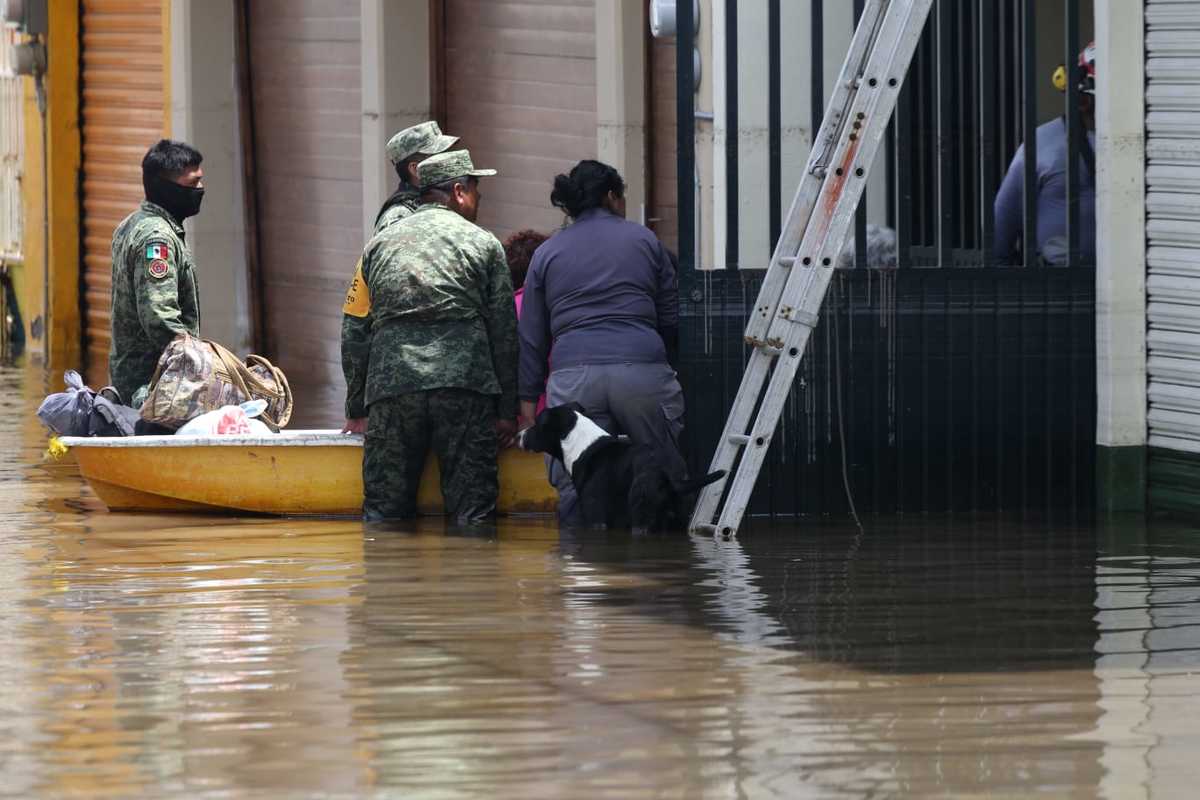 Inundaciones por desbordamiento del Río Tula. (Jorge Sánchez)