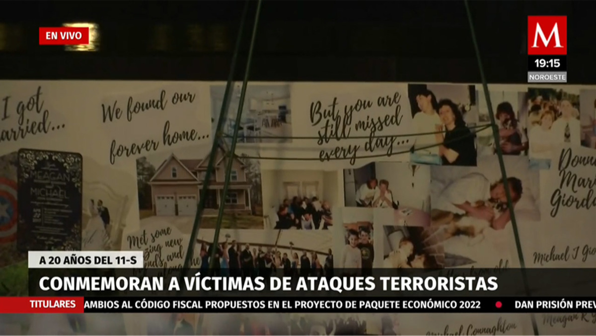 Conmemoran a víctimas de ataques terroristas del 11-S