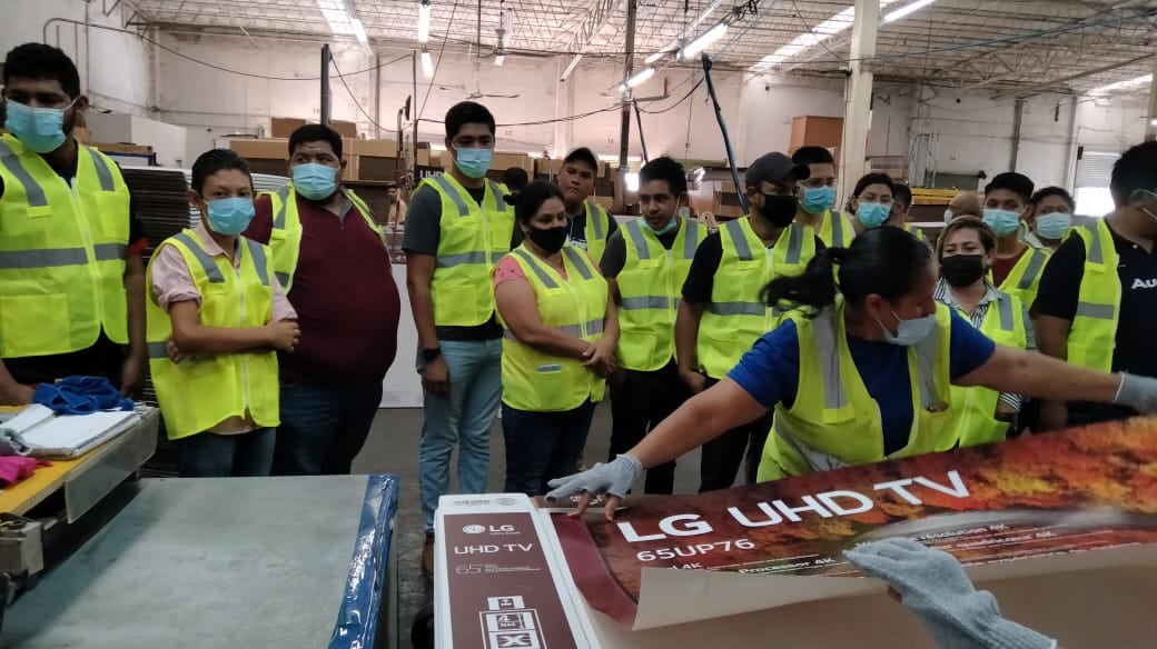 Industrias maquiladoras capacitan a personal en Tamaulipas.