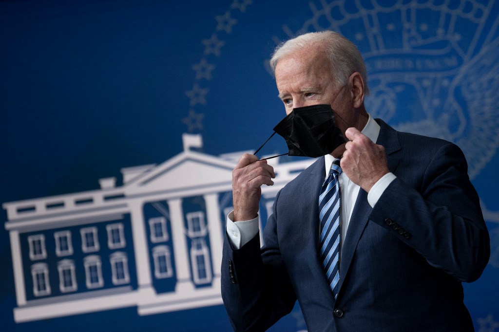 El presidente de Estados Unidos, Joe Biden, ordenó la vacunación obligatoria a empleados federales. (AFP)