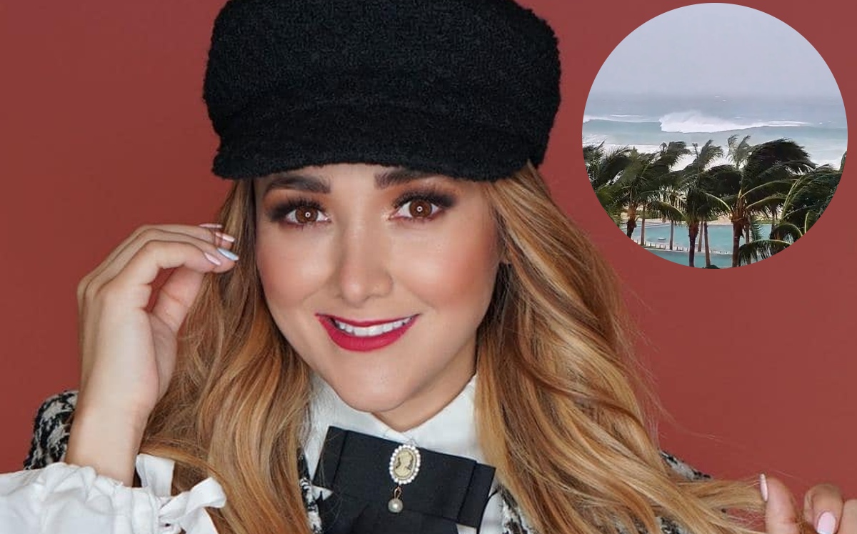 Sherlyn contó las medidas de seguridad que tomó por el huracán (Instagram).