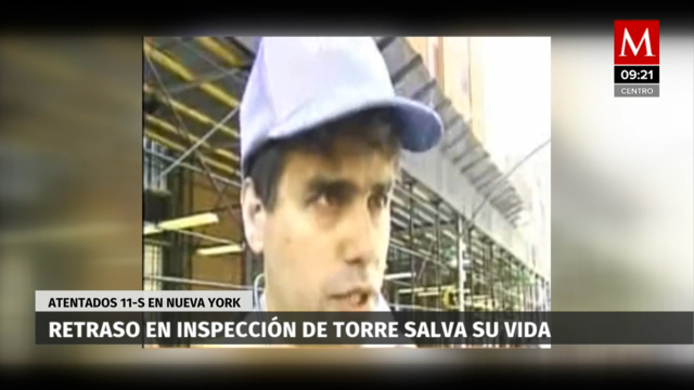 Atentado 11-S. Retraso en inspección de la torre salva su vida