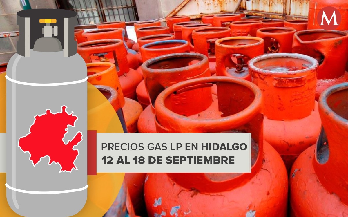 Costos actualizados del gas en Hidalgo. (Especial)