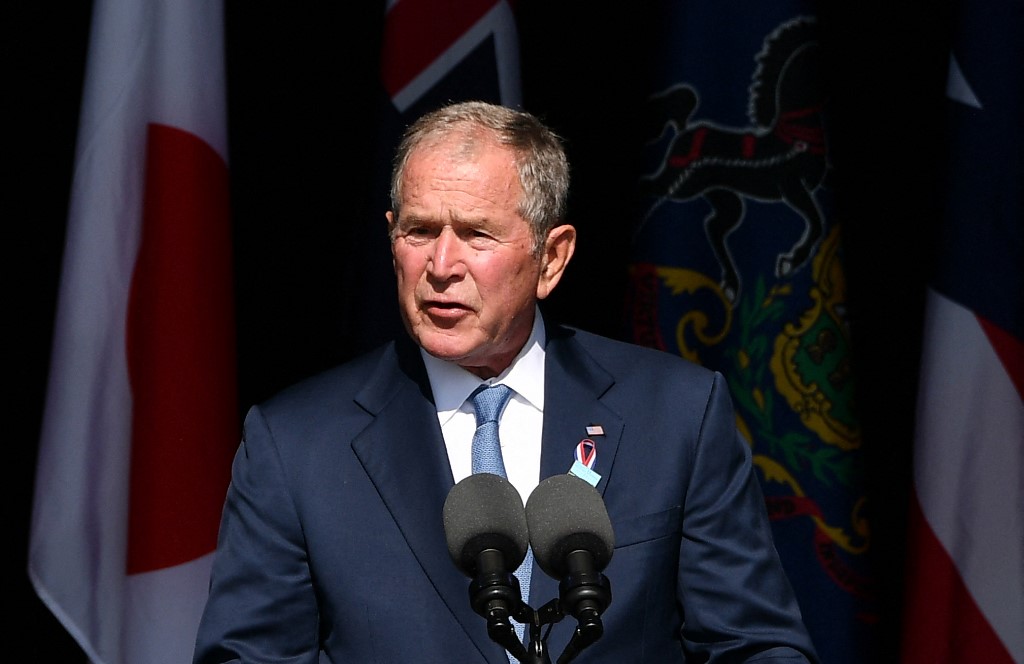 George W. Bush, ex presidente de Estados Unidos. | AFP