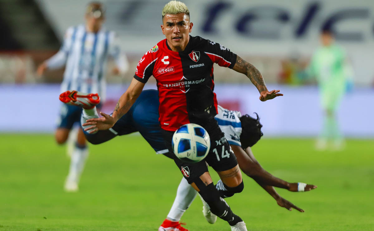 Luis Reyes, jugador de Atlas (Mexsport)