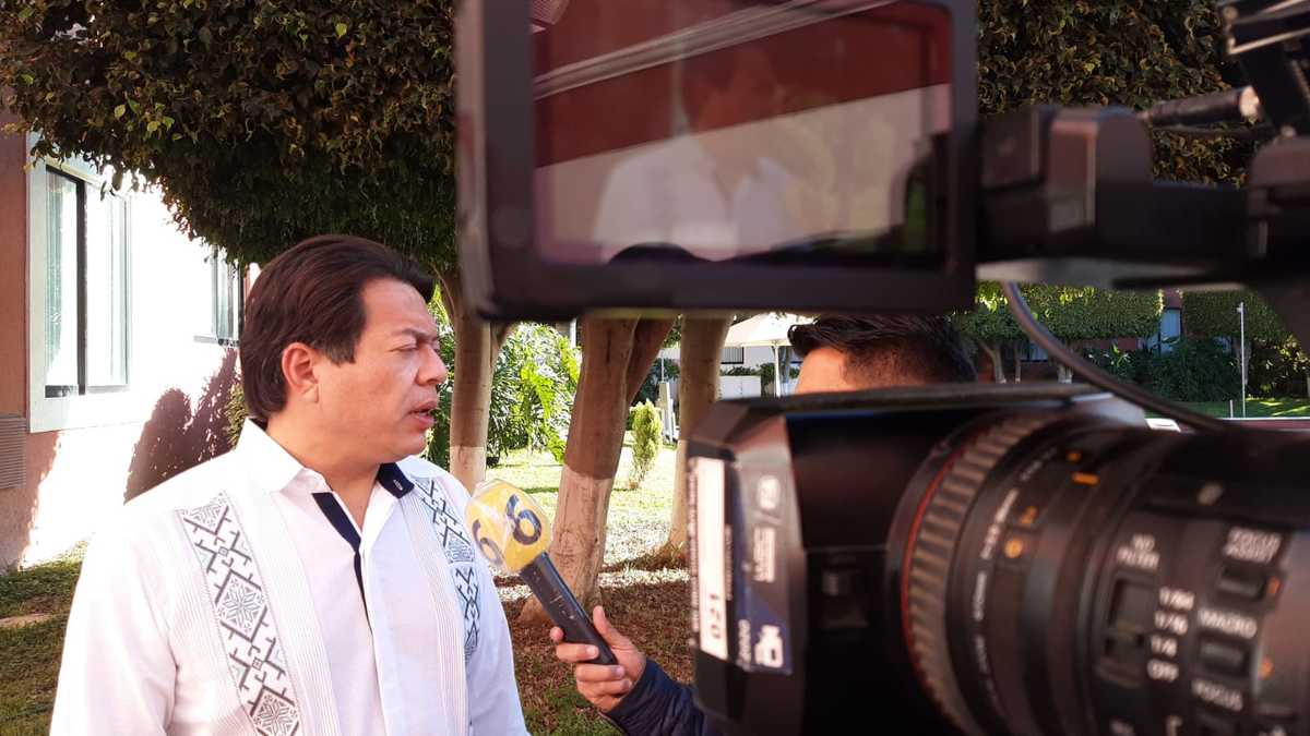 Mario Delgado, dirigente nacional de Morena.