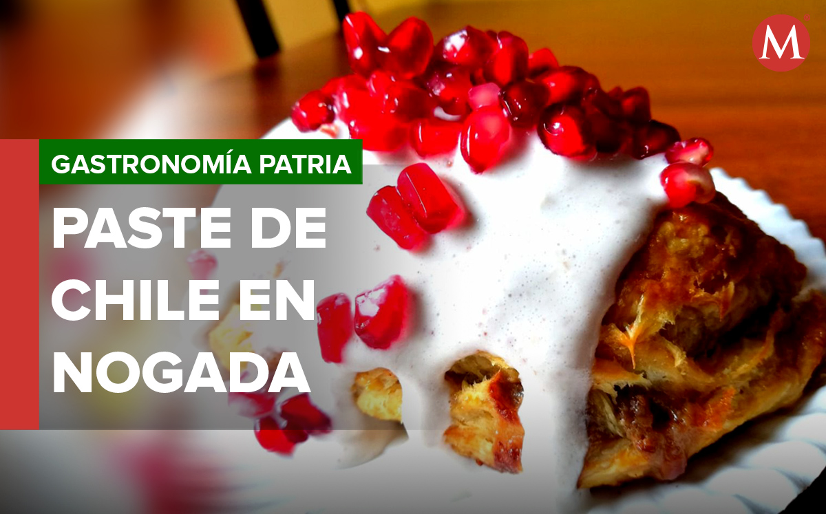 Paste en nogada, un giro en la gastronomía hidalguense. (Aarón García)