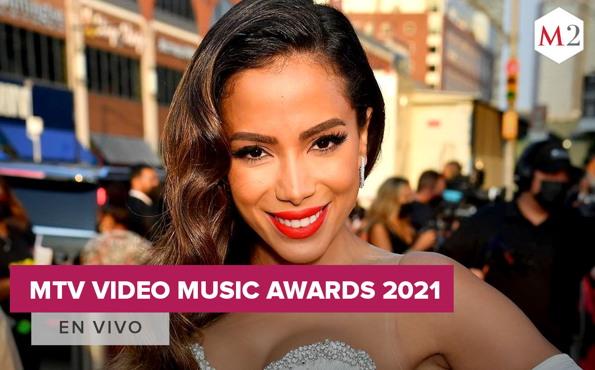 Anitta en la alfombra roja de los VMAs. (Instagram)
