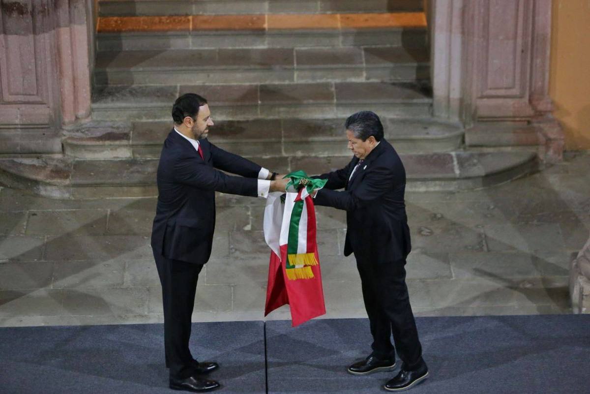 Cambio de gobernación en Zacatecas