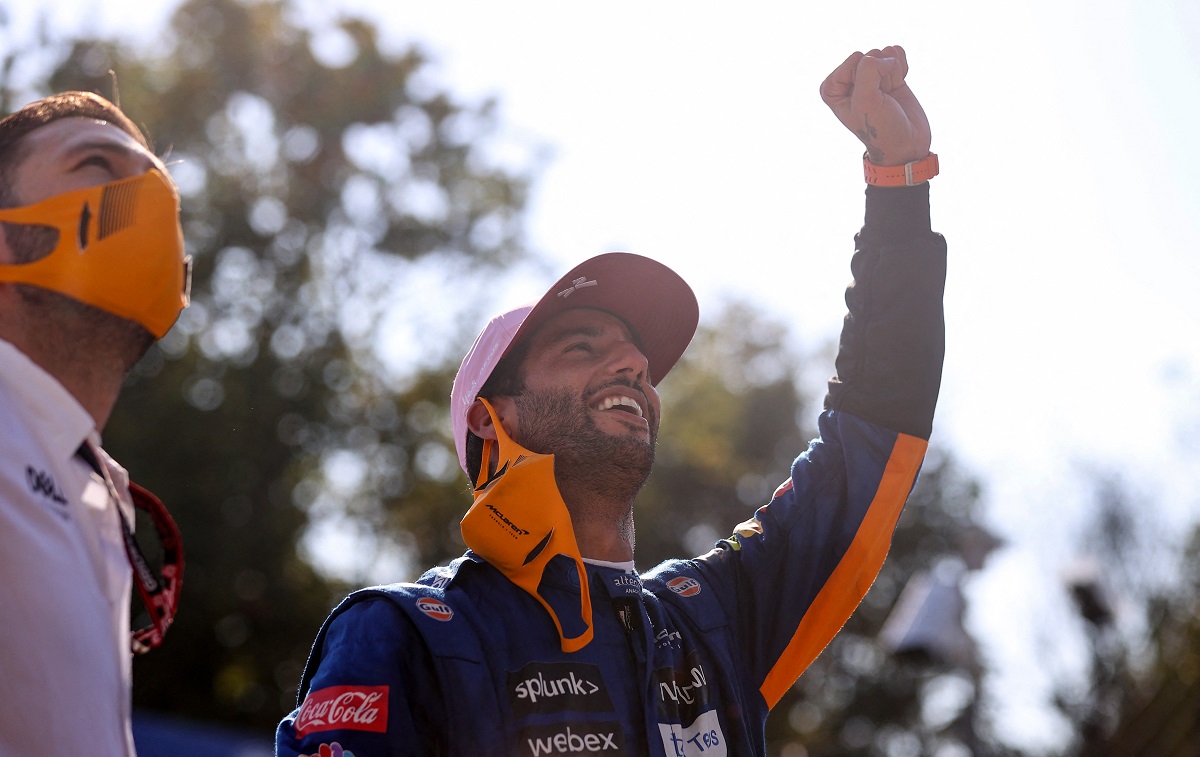 Daniel Ricciardo se lleva el Gran Premio de Italia (AFP)