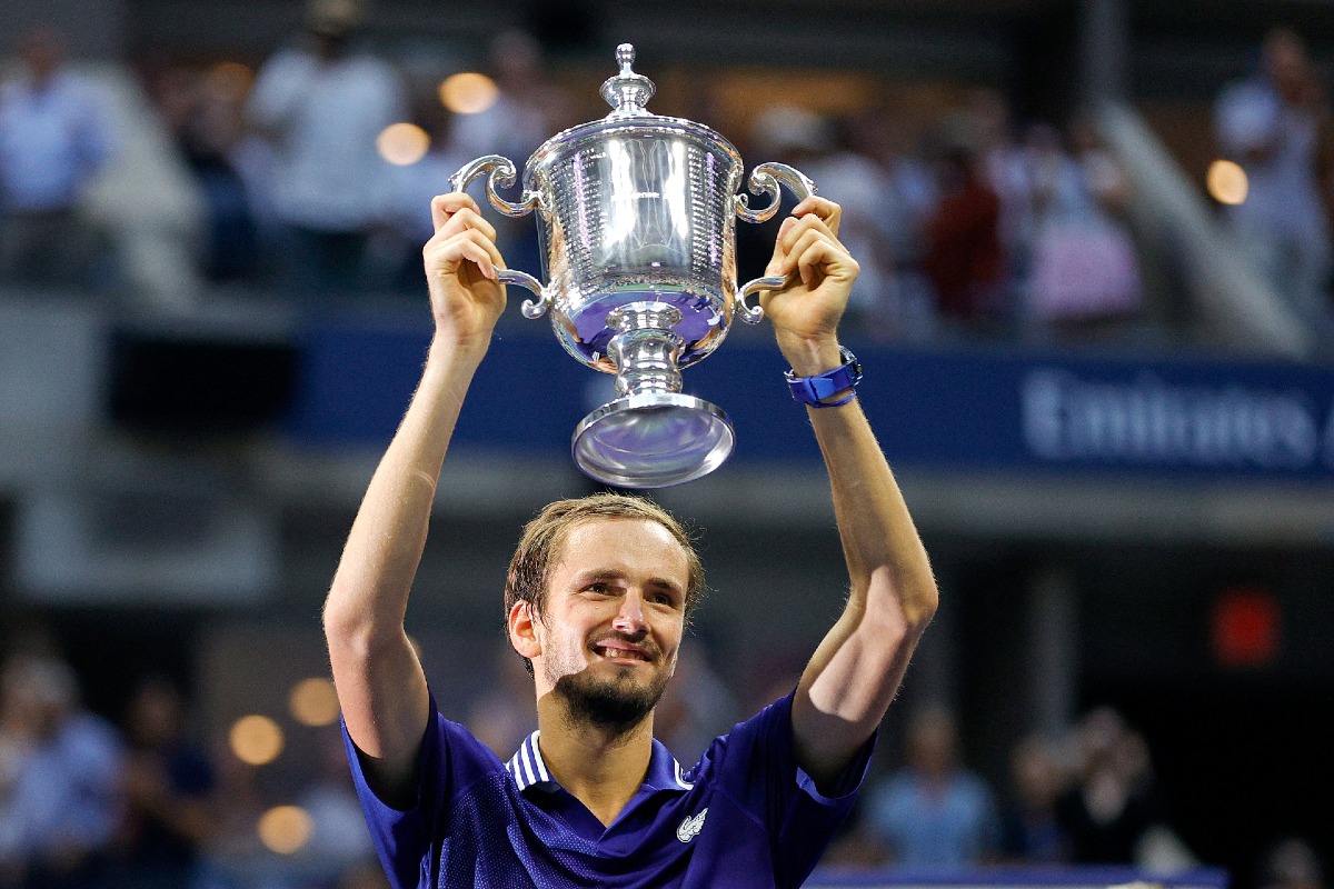 Daniil Medvedev, campeón del US Open (AFP)