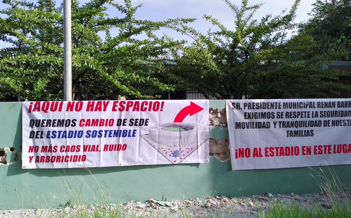 El ESY se pretende construir en la Calle 60 Norte o salida a Puerto Progreso, a pocos metros del Periférico. | Alejandro Ruvalcaba