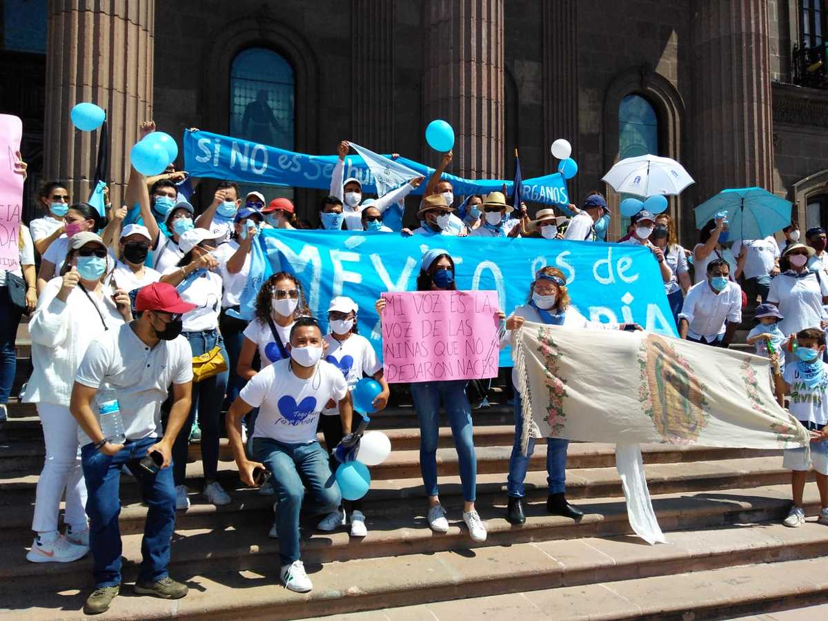 El grupo en contra del aborto considera que la desición de la SCJN fue tomada a prisa. Foto: Raúl Palacios