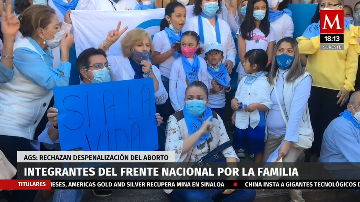 Aguascalientes, FNF rechaza despenalización del aborto