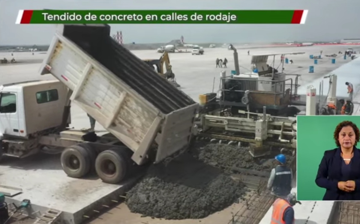 Avances del Aeropuerto Felipe Ángeles. Foto: ESPECIAL