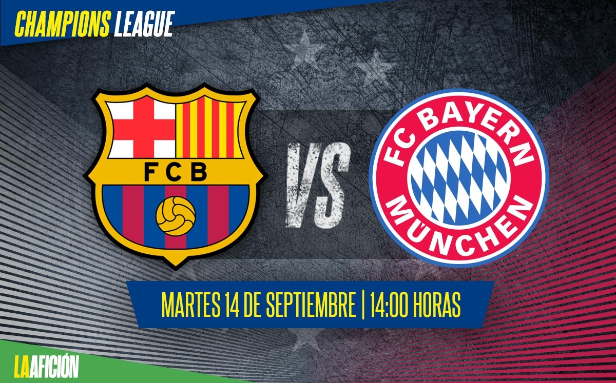 Barcelona vs Bayern Múnich, dónde ver la Champions League