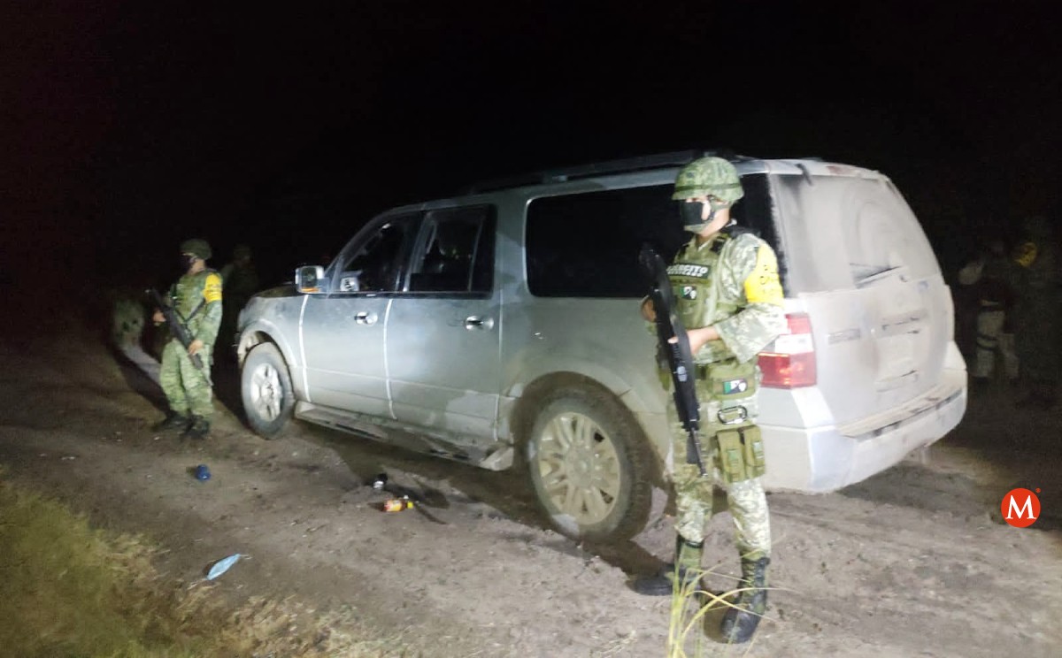 Decomiso de armas en Reynosa.