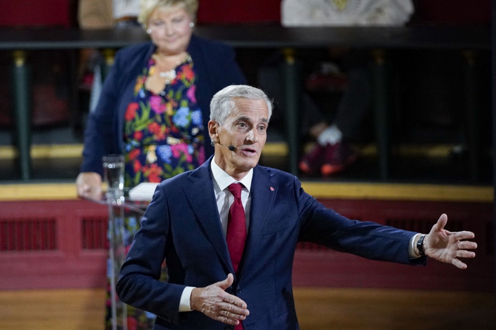 Jonas Gahr Støre, el líder del partido laborista de Noruega. (AFP)