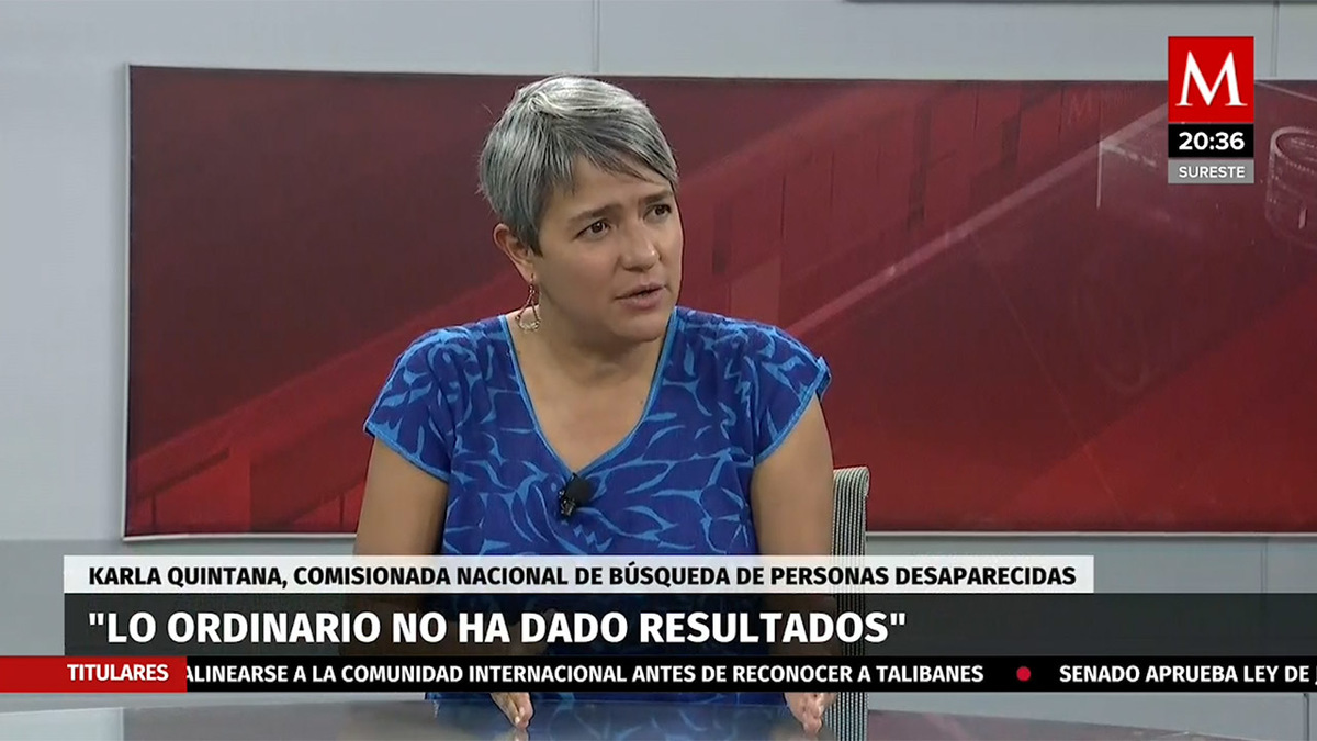 Karla Quintana: Ningún país está listo para miles de desaparecidos
