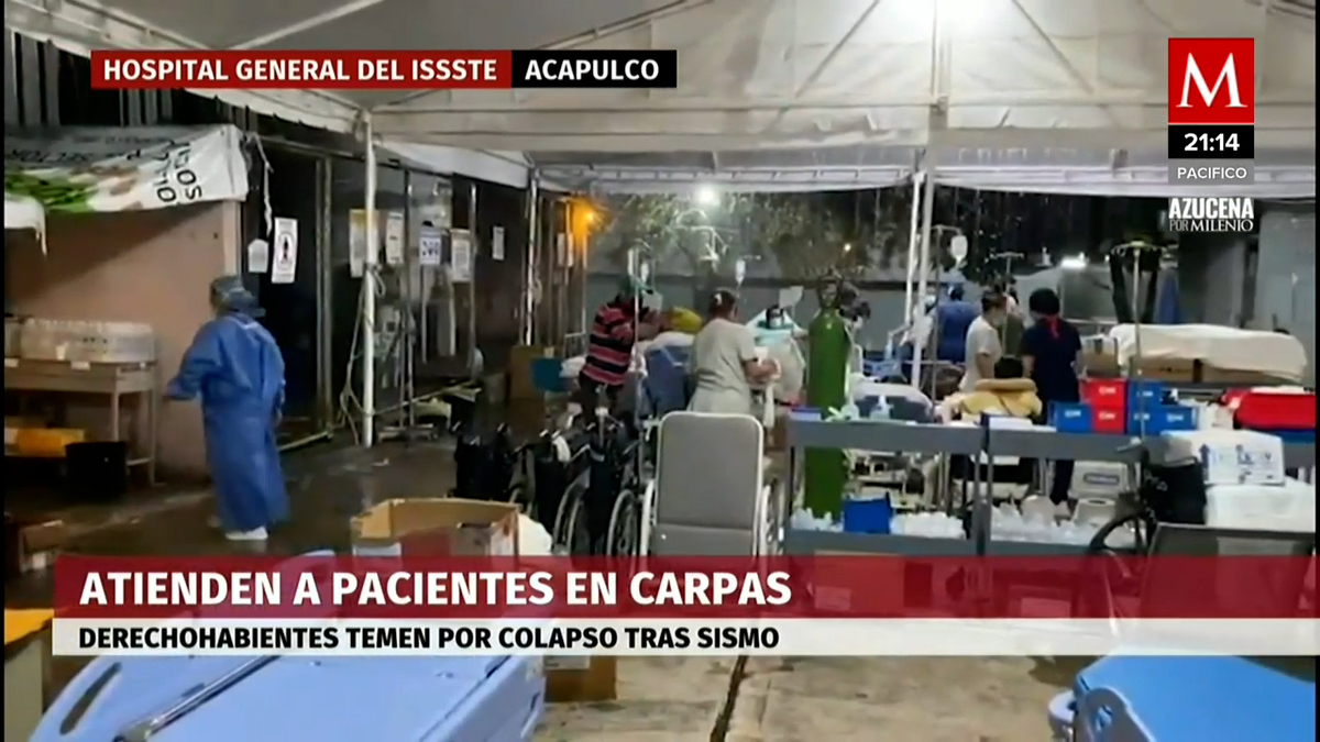 Piden construir nuevo hospital del ISSSTE tras daños por sismo en Acapulco