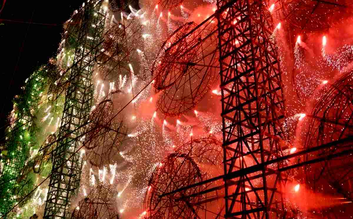 Pirotecnia en Tultepec.