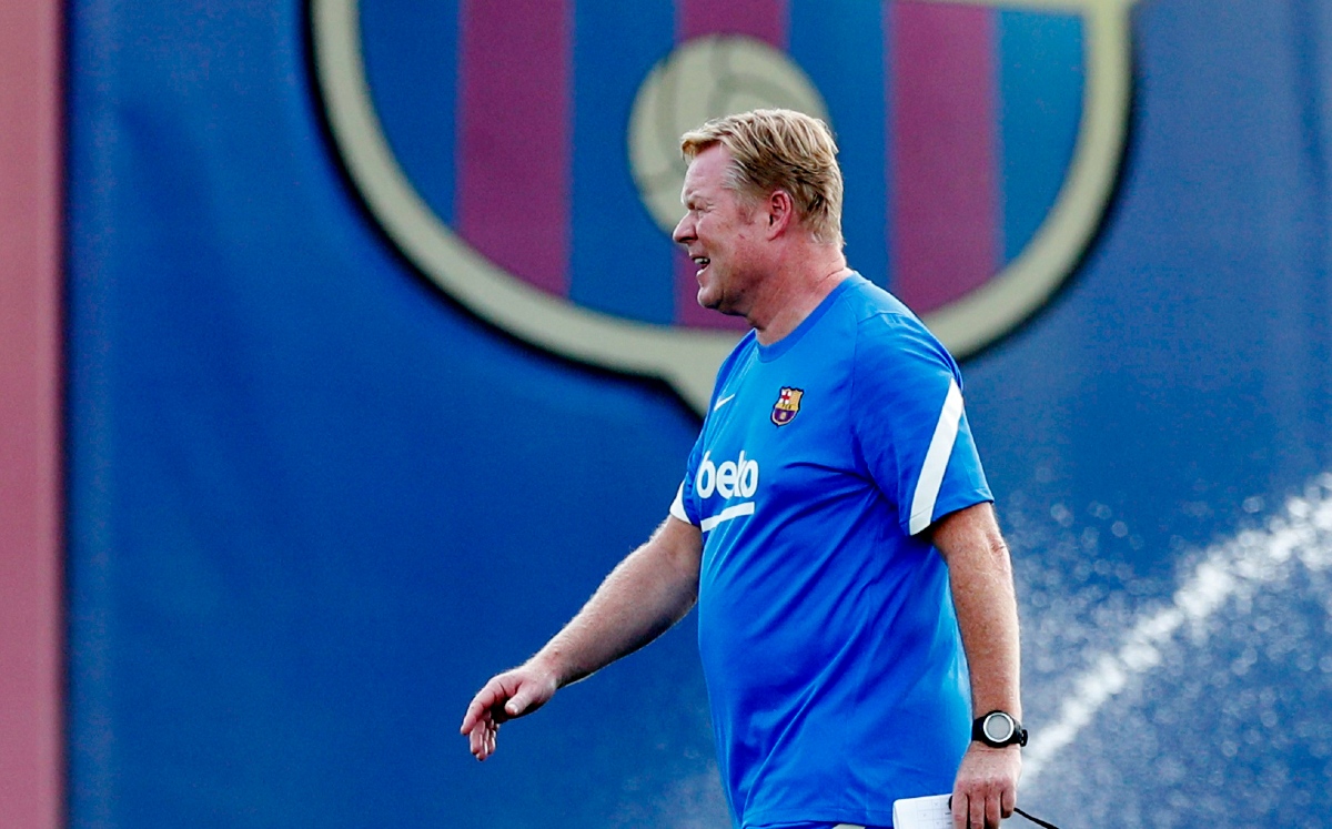 Ronald Koeman, entrenador del Barcelona (Reuters)