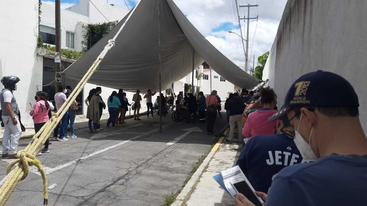 Vacunación en Puebla. (Andrés Lobato)