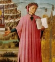 Domenico di Michelino, Dante y la Divina Comedia, 1465.