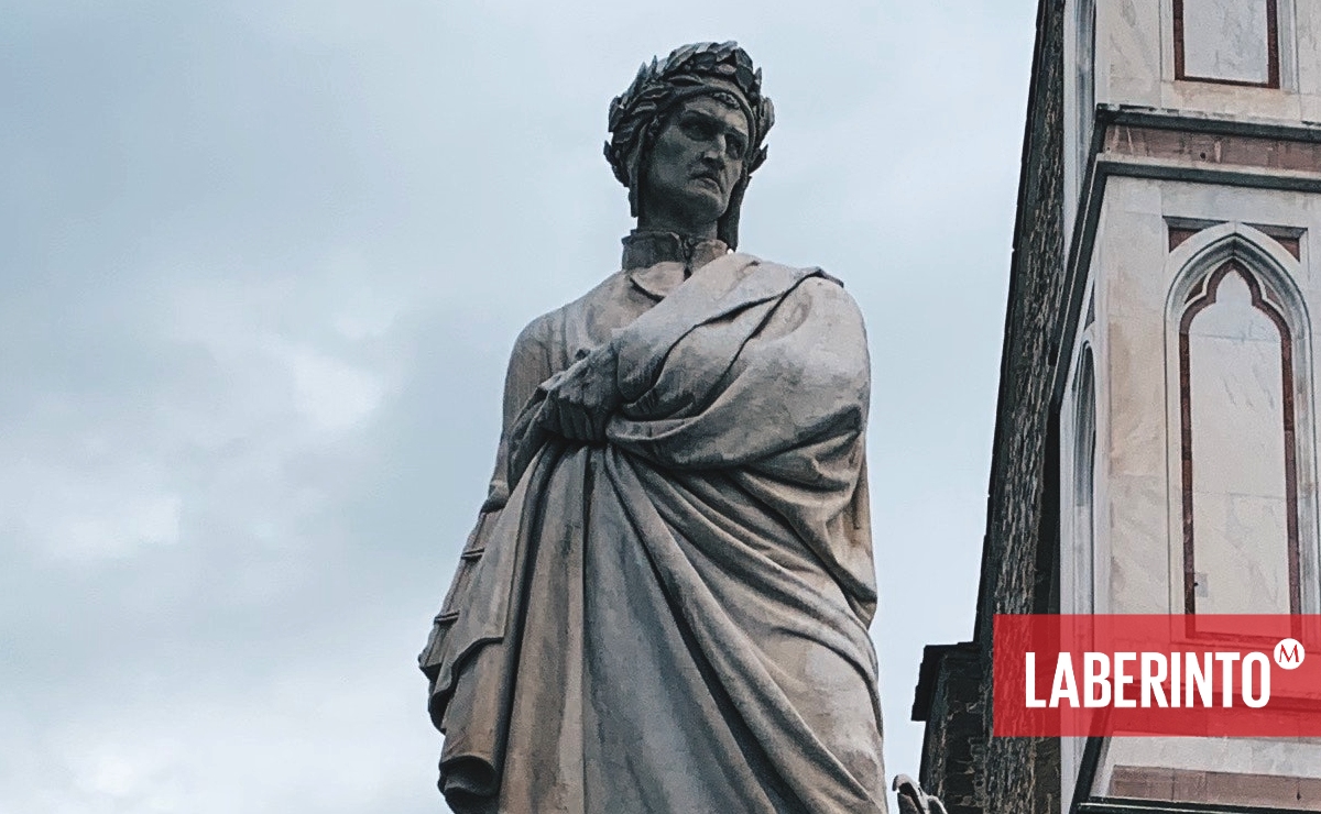 Escultura de Dante, en Italia. (Marco Carlotti | Pexels)
