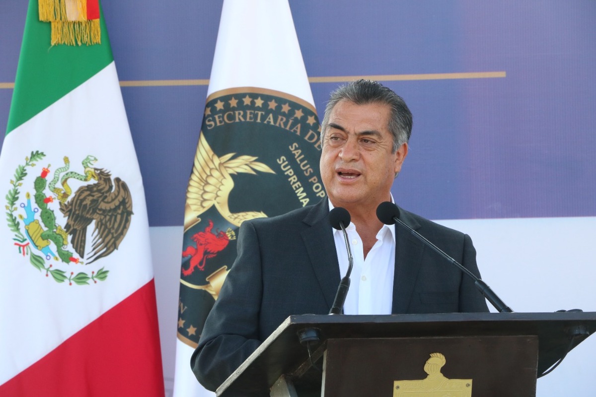 Jaime Rodríguez, gobernador de Nuevo León. Foto: Leonel Rocha.